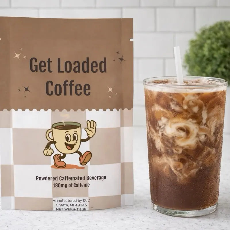Protein Loaded Coffee – Viral | Single Packet | 16Oz Coffee Drink Mix | 10G Protein & 180Mg Caffeine | Hot or Cold