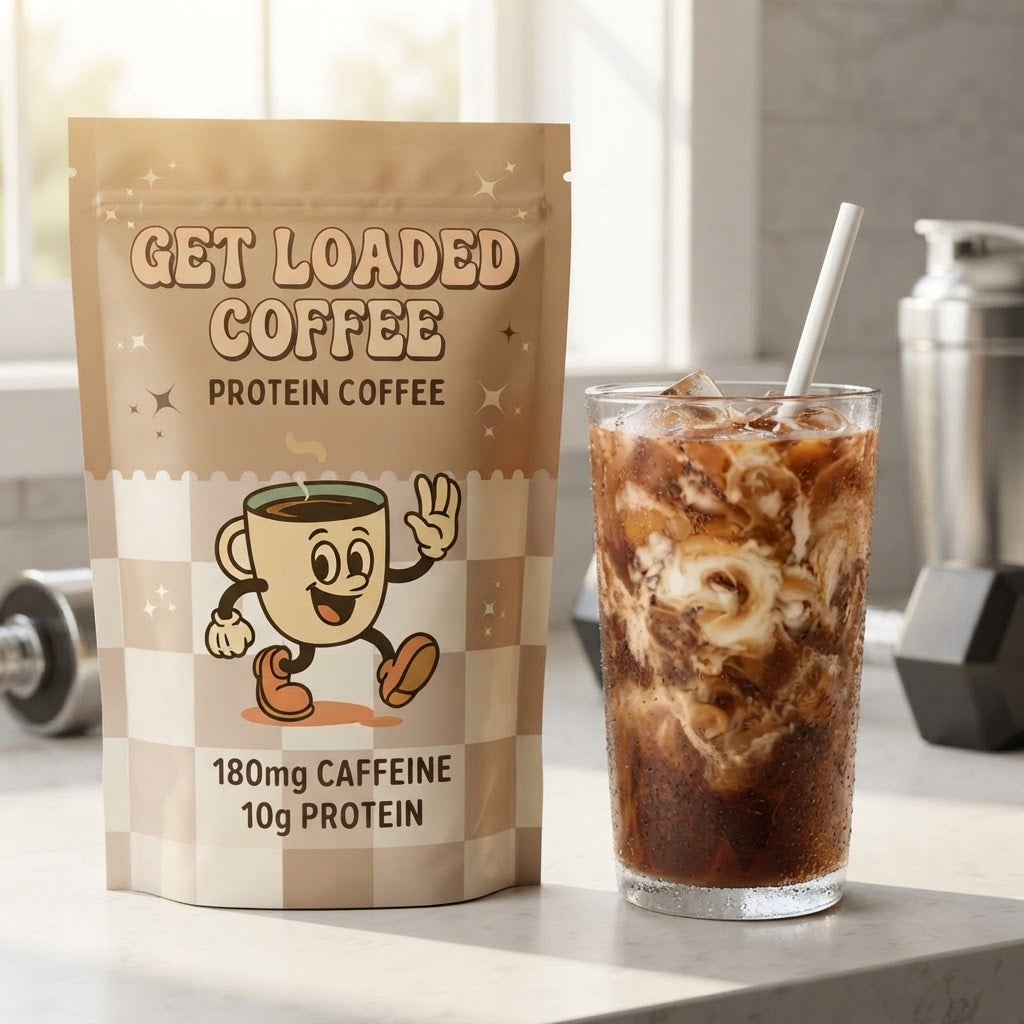 Viral Protein-Packed Coffee Mix | 10G Protein & 180Mg Caffeine | 16Oz Hot or Cold Drink Packet